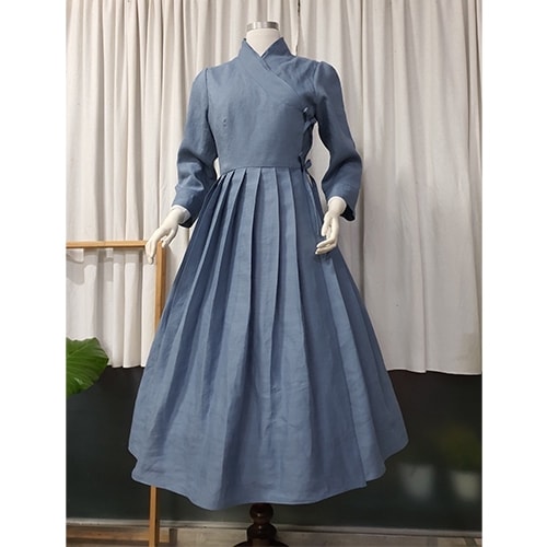 ちょごり屋さん モダン韓服,ワンピースチョゴリ 【DD-005W ちょごり屋さん モダン韓服,ワンピースチョゴリ 【DD-005W