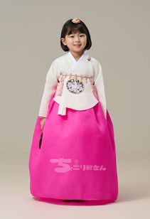 女児チョゴリ 子供レンタルチョゴリ・女の子用No20身長80～82cm 1号サイズ