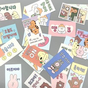 ��messagecard-120�ۡ�����饯�������ϥ󥰥롡�ߥ˥�å����������ɡ�5�����ꡡ������