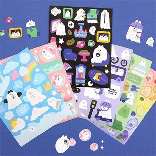 ��sticker-177�ۡ�����饯���������ƥå������ͥ����Ф���6�祻�å�