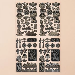 ��sticker-183�ۡ��ڹ���ϰ���͡����󡡥��ƥå�����4������