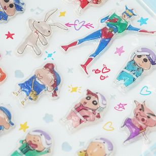 ��sticker-196�ۡ������󤷤�����3D�����ƥå�����1�����ꡡ��4����