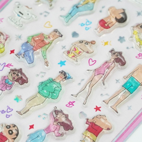 ��sticker-196�ۡ������󤷤�����3D�����ƥå�����1�����ꡡ��4����