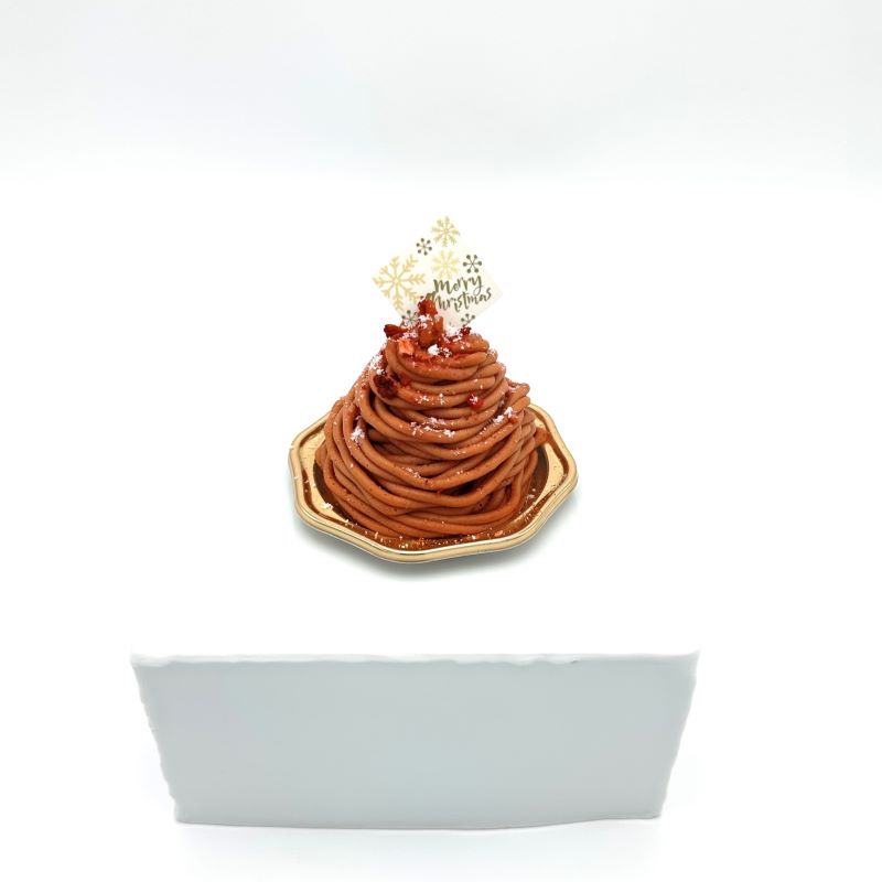 クリスマススペシャル2025・モンブランケーキ【イチゴ＆トマト】