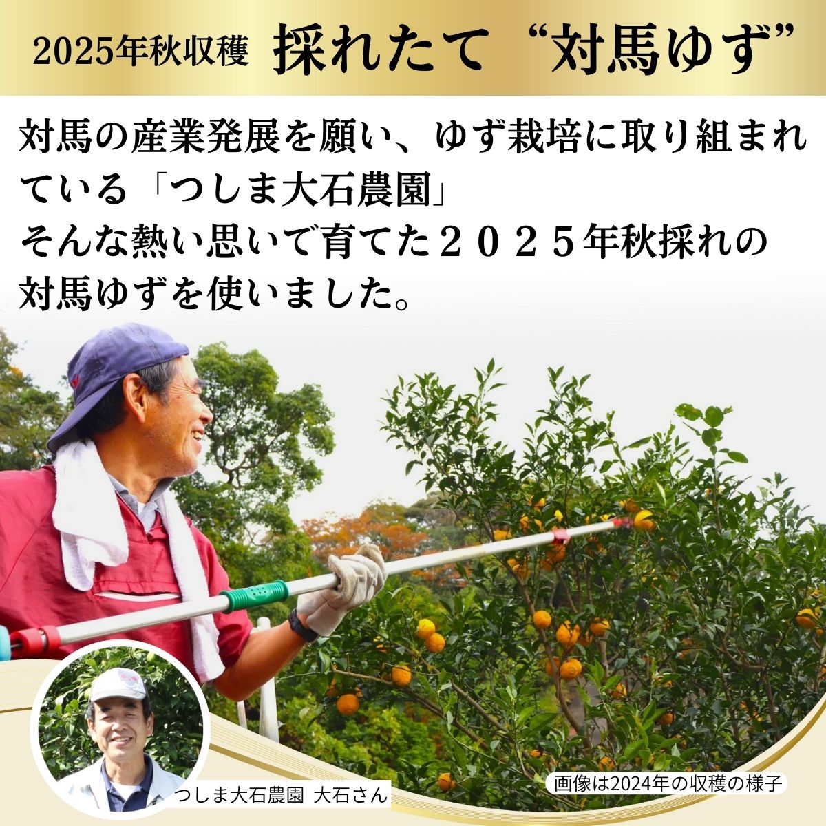 対馬ゆずポンスヌーボー(3本入)【送料無料・12月発送予約商品】