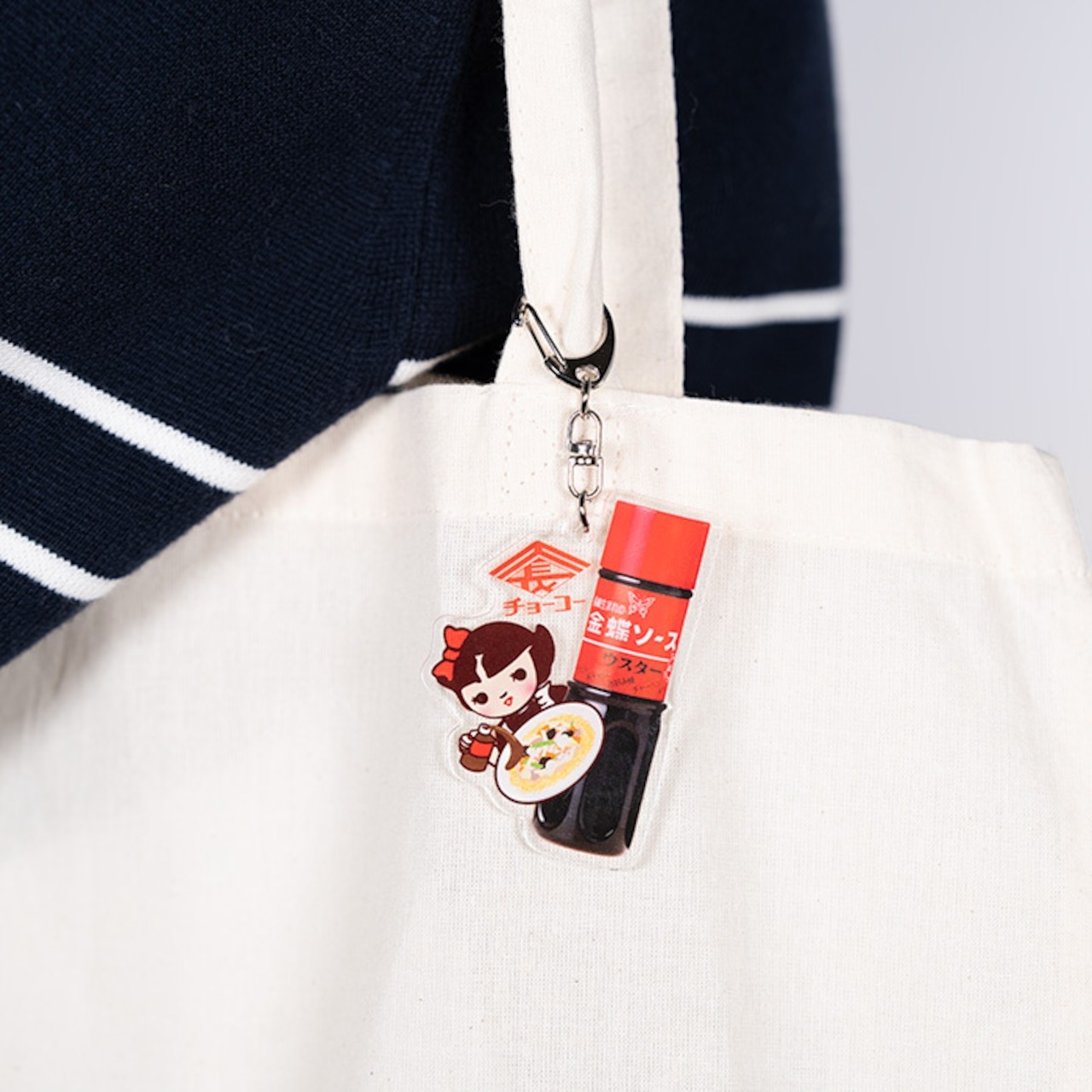 チョーコーちゃん アクリルキーホルダー(金蝶ソース)