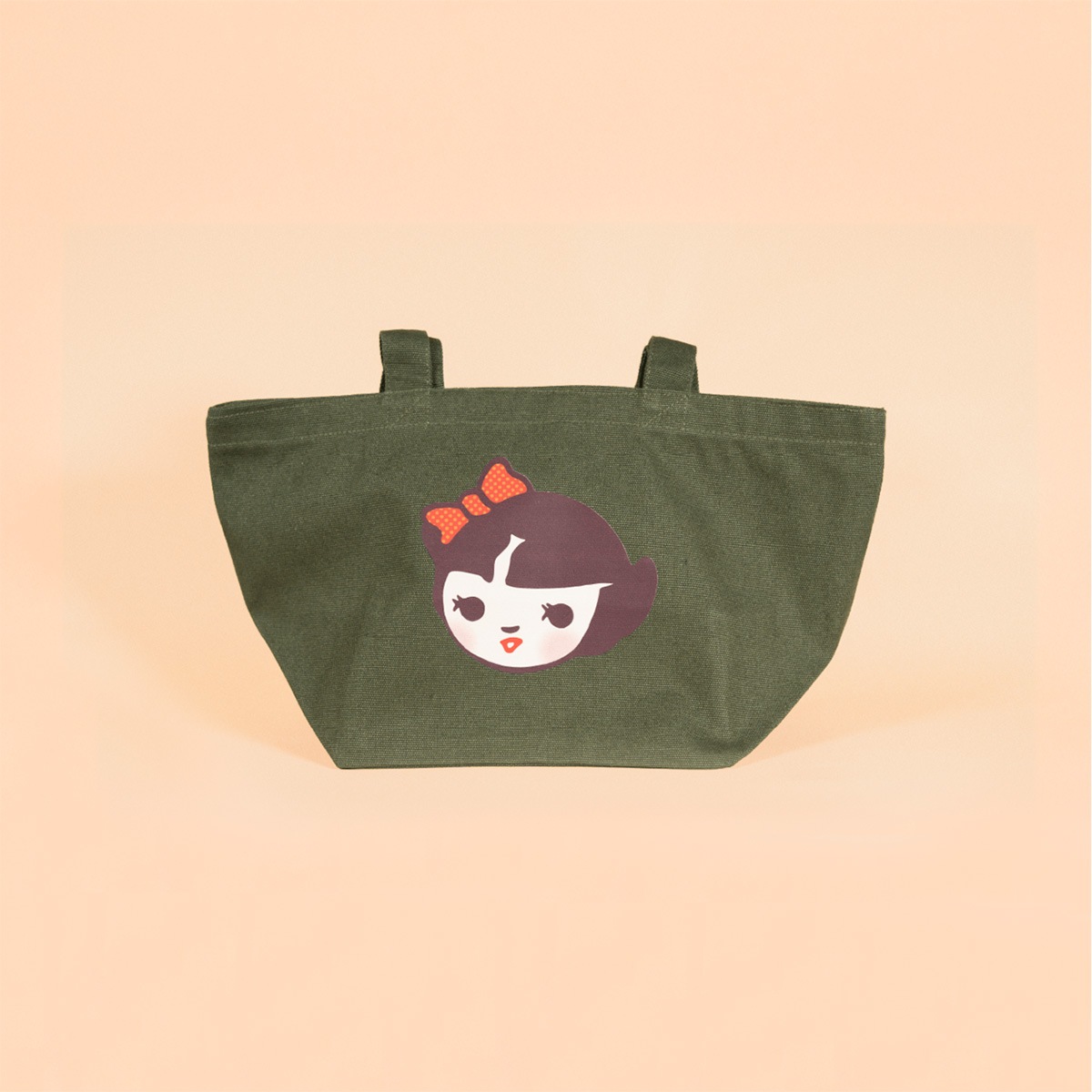 チョーコー醤油 ミニトートバック(オリーブ)