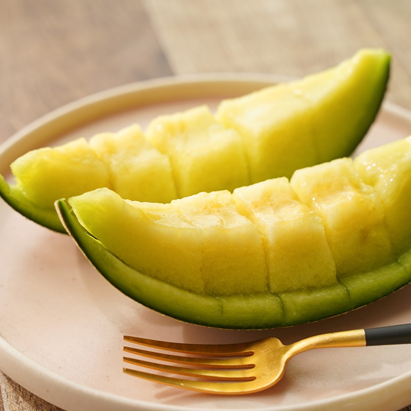 静岡県産　マスクメロン【2玉桐箱入】