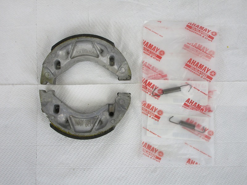 YAMAHA QBIX �ꥢ�֥졼�����塼�����ץ�� #5LW-F530K-00��Qbix Rear Brake Shoes��