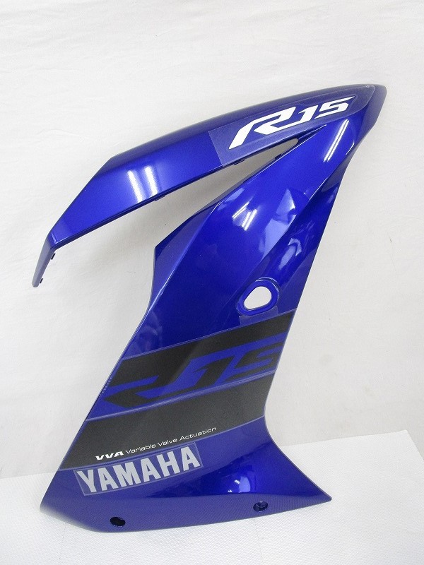 YZF-R15 アッパーカウル 青M 社外 バイク 部品 BK6 YZF-R125 カスタム