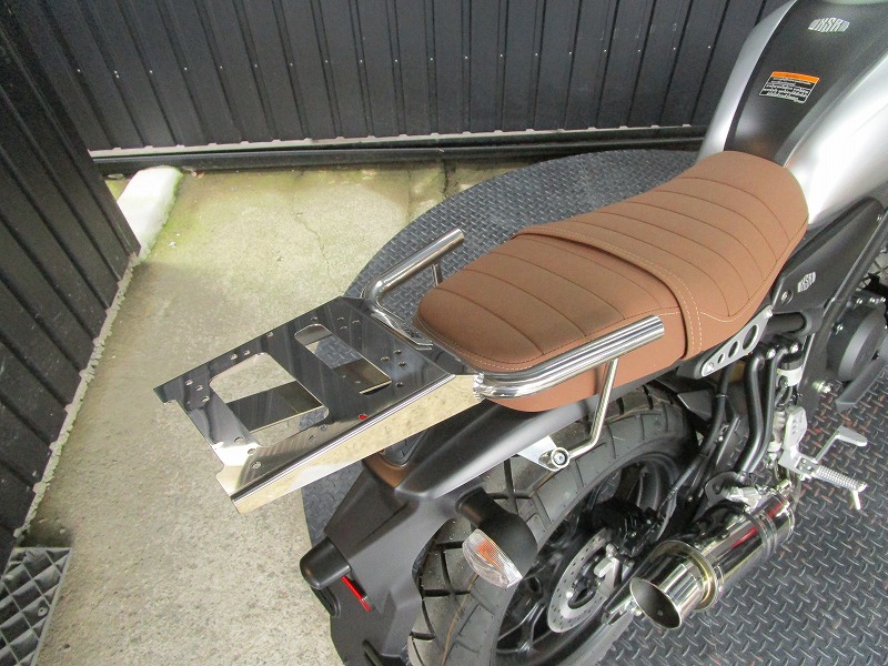 新品　ヤマハ　XSR155－125　リアキャリア TWR製 YAMAHA XSR155用リアキャリア バイクパーツ ツーリング