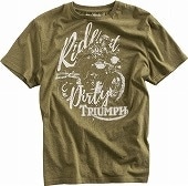 Triumph DIRT TRACK T-SHIRT T�����/S������ #MTSA17106-S