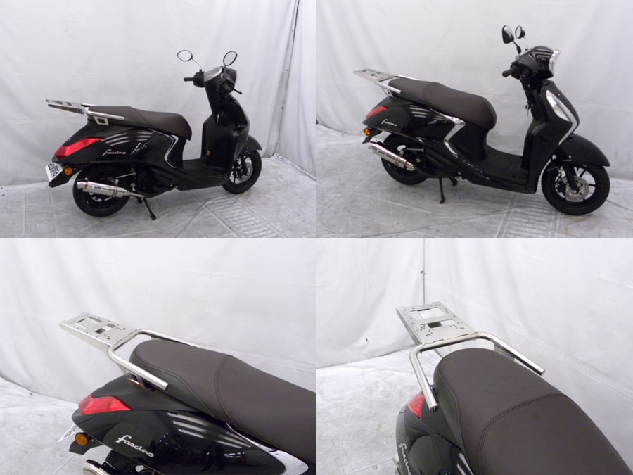 受注生産品】BEYOND リアキャリア RAY-ZR125Fi/HYBRID/ファッシーノ