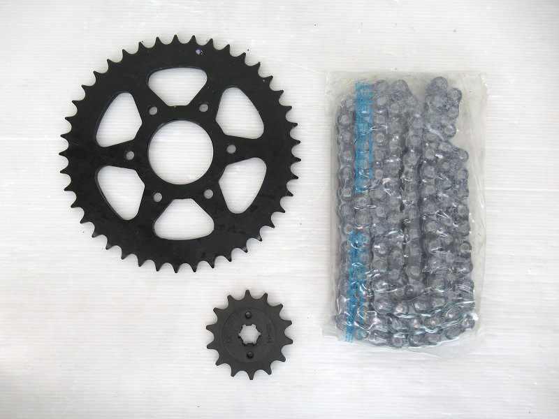 Bajaj 純正 パルサーRS200 スプロケット＆チェーンSET 36 DT00 07【Kit Chain Sprocket