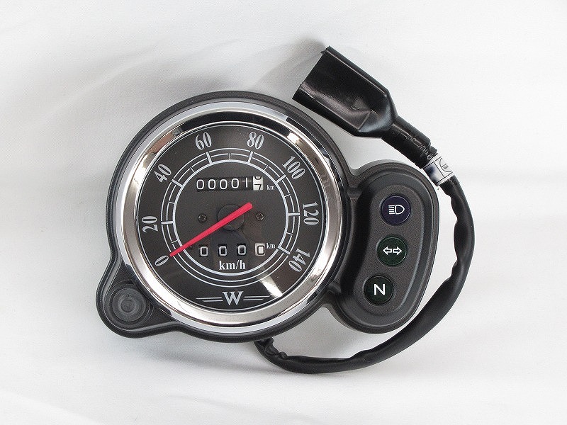 KAWASAKI ���� W175 SE['18-'19]/W175 Cafe['19-'20] ���ԡ��ɥ᡼����ASSY #25031-0760��METER-ASSY,KPH,SE��