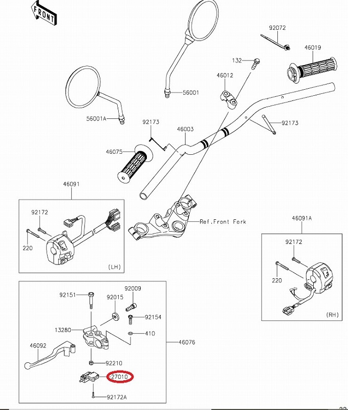 れに。 ZETA 701 LED フラッシャー テールライト付き| Dirtbikeplus