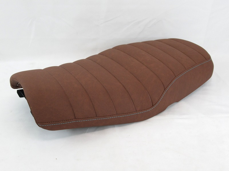 YAMAHA 純正 XSR155 シートASSY [ブラウンシート/ライトブルーステッチ