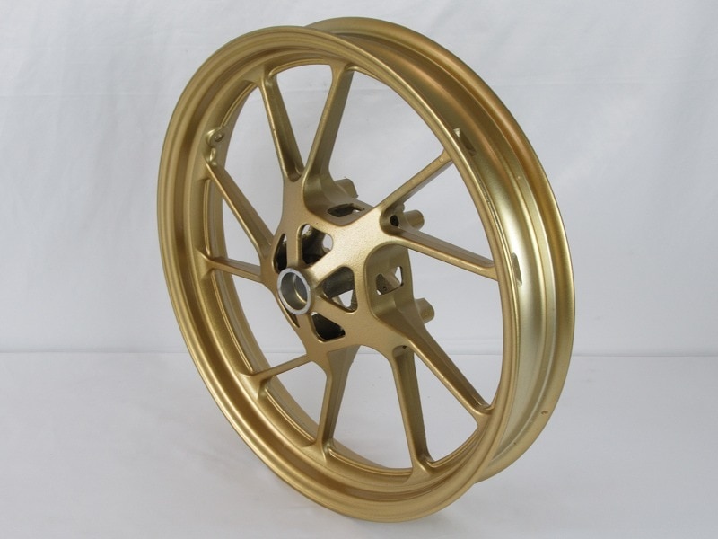 YAMAHA 純正 FZS25/FZS-Fi フロントホイール [ゴールド] #B9E