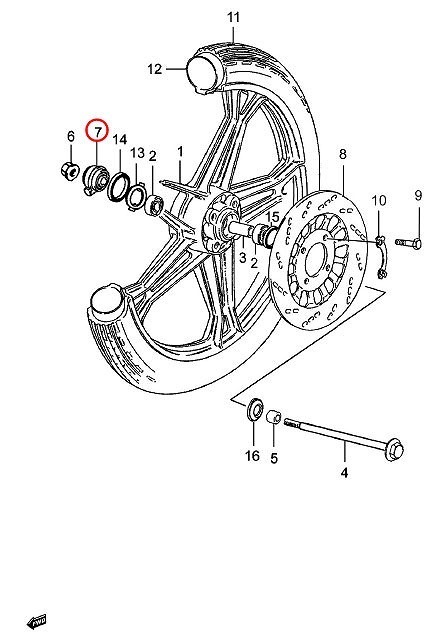SUZUKI 純正 GN125H スピードメーターギアボックスASSY #54600-36411