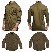 Royal Enfield ����� MLG SHIRT KHAKI L 42 CM #RLASHN000003