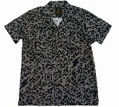 Royal Enfield T����� QR Engineered Print HS Shirt Grey 44/XL #RLASHS240029