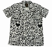 Royal Enfield T����� QR Engineered Print HS Shirt White 40/M #RLASHS240035
