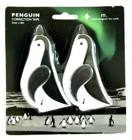 ペンギン コレクションテープ [修正テープ 2個セット] | 筆記用具