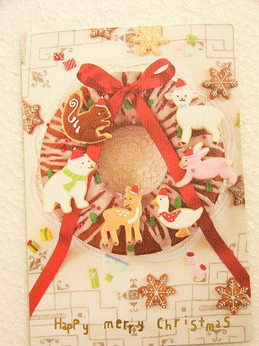 ��Xmas�ݥ��ȥ����ɡۡ��㥱�����꡼�����������󥰥��å����䡡���������ġ����ꥹ�ޥ������ɡ�