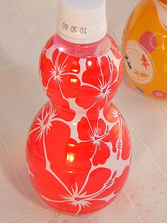 1本ずつでOK♪】 ひょうたんから水 【ハイビスカス柄】 | デザイン