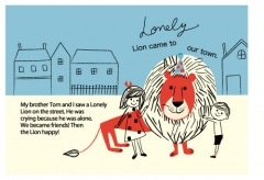 Shinzi Katoh �ݥ��ȥ����ɡ�lonely lion��