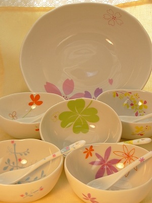 花彩 サラダ＆デザートセット | 食器,食器ギフトセット | | 「かわいい