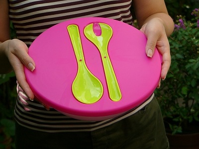 大きなサラダボウル （W／トング付） | キッチングッズ,その他キッチン