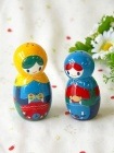 【petit jam】マトリョーシカ　ソルト＆ペッパー|その他キッチン雑貨|キッチングッズ