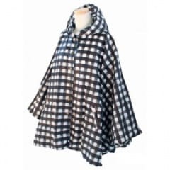 RAIN PONCHO �ޥ���쥤��ݥ���硡��֥�å��ߥۥ磻�ȡ������å���