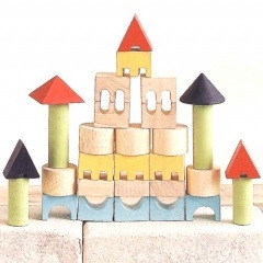 �ڤΤ�������JOUET BUILDING CASTLE�ɥ֥��å�