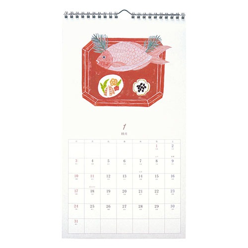 21年 Kurashi 壁掛けカレンダー 松尾ミユキ 21手帳 カレンダー カレンダー かわいい雑貨 屋 Chotto Futto