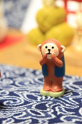 超希少！新品！》DECOLE concombre ポジティブ三猿 デコレ