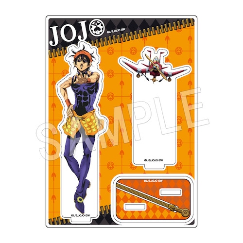 ジョジョの奇妙な冒険　 黄金の風JOJO REVIVAL ナランチャ ジョジョの奇妙な冒険 黄金の風 アクリルフィギュアスタンド