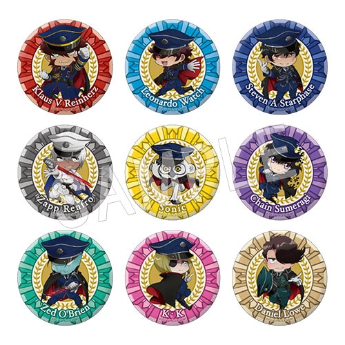 血界戦線 ＆ BEYOND トレーディング缶バッジ デフォルメ軍服ver.(pcs