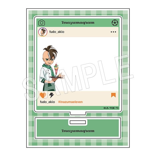 イナズマイレブン フォト風アクリルスタンド カフェver. 不動明王 | あ