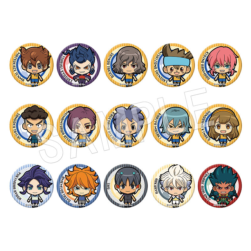 イナズマイレブン SD トレーディング缶バッジ vol.2(pcs) | あ行