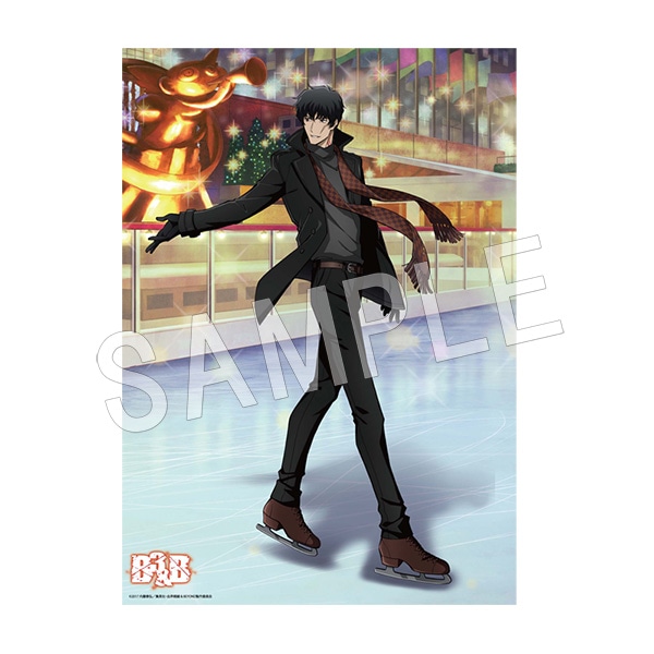 血界戦線 ＆ BEYOND B2クリアポスター スケートver.A