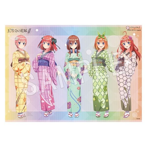 二次受注】五等分の花嫁∬B2布ポスター 和ver. | か行,五等分の