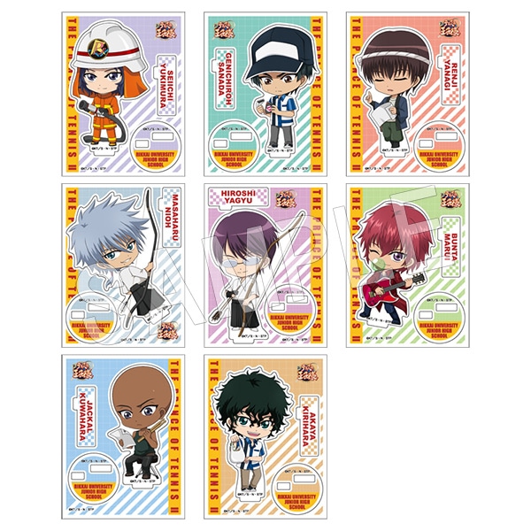 新テニスの王子様 TSUTAYA ジオラマ アクリルスタンド 立海 幸村 仁王 TSUTAYA：POP UP SHOP開催決定！【レトロアート第3弾】｜NEWS