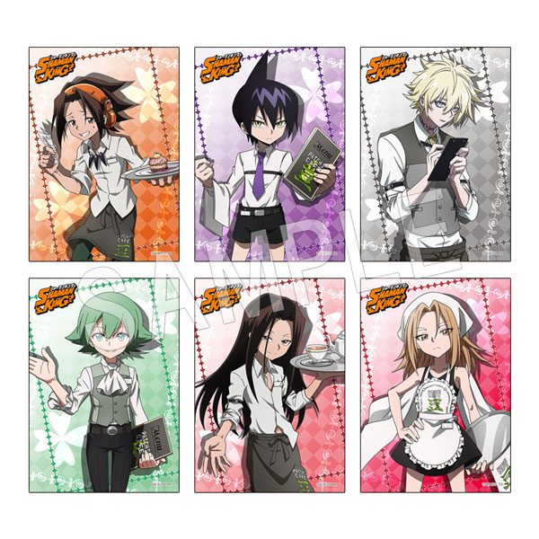 希少!! シャーマンキング ブロマイドカード 6種類セット 6種SP バラ売❌️ SHAMAN KING トレーディングブロマイド カフェVer.(pcs) | さ行,SHAMAN
