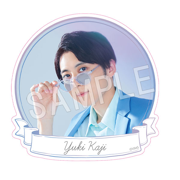 再販】梶 裕貴 トラベルステッカー C | YUKI KAJI × Chugai Grace Cafe
