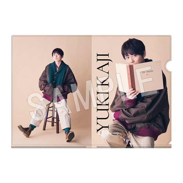 再販】梶 裕貴 クリアファイル B | YUKI KAJI × Chugai Grace Cafe