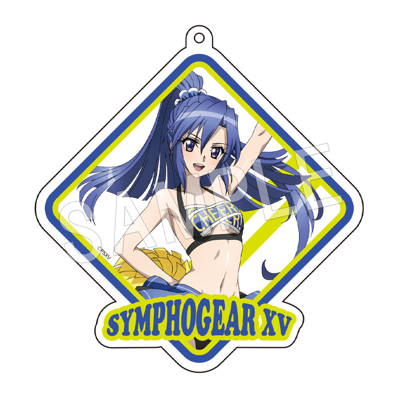 キャンペーン当選品　シンフォギア　翼の保留アクリルキーホルダー 予約】戦姫絶唱シンフォギアXV 大きめアクリルキーホルダー 風