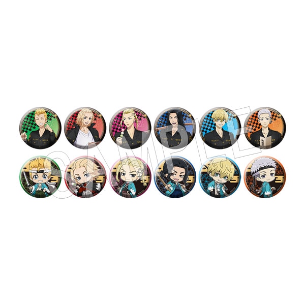 二次受注】東京リベンジャーズ トレーディング缶バッジ 映画村ver