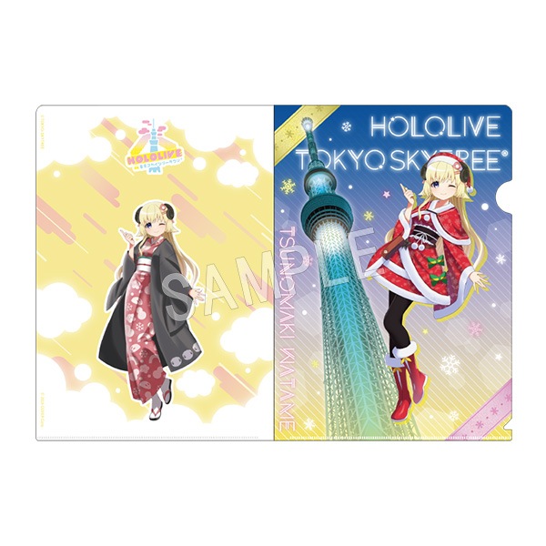 ホロライブ　推し活引退品　アクリルスタンド　クリアファイル　カード類　まとめ売り 予約】ホロライブ クリアファイル 角巻わため | は行,ホロライブ